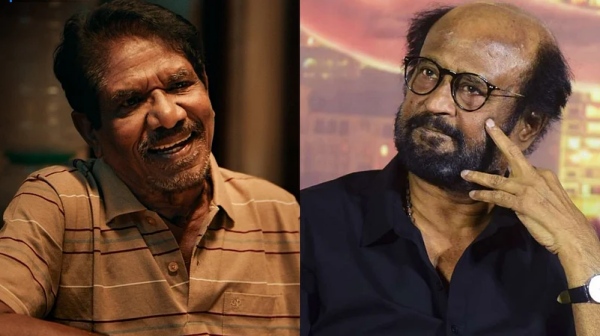 Bharathiraja Funeral Rajinikanth Consoles Goundamani in Emotional Viral Video