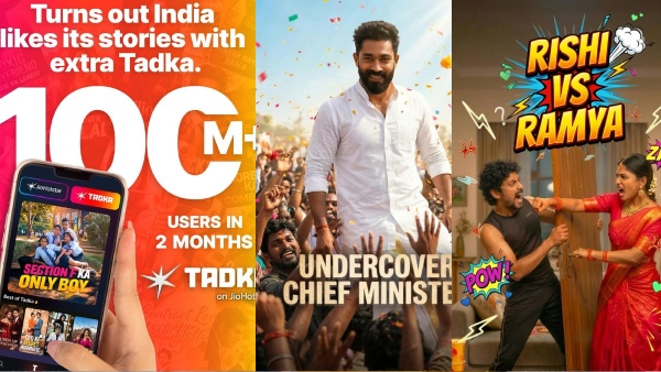 Jio Hotstar Mini Series TADKA crossed 100 million viewers Jio Hotstar Mini Series TADKA crossed 100 million viewers