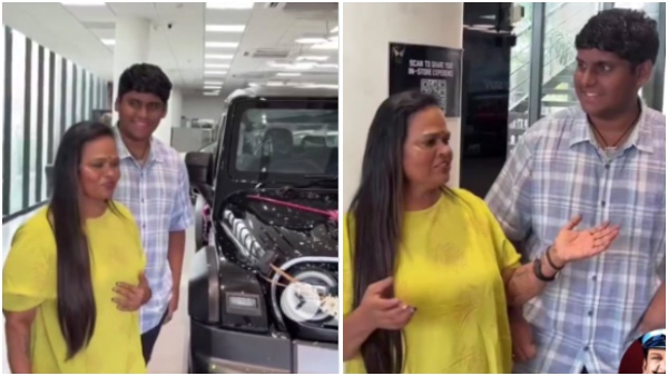 Kala Master son New car Kala Master son New car