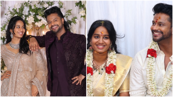 Actress Brigida Saga and Ananth Engagement photos