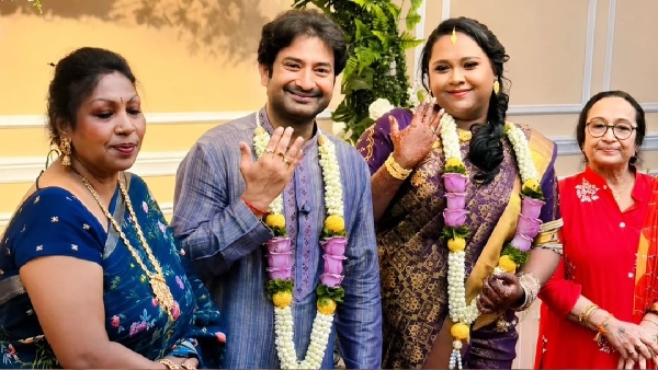 Aravind Akash finally ties the knot at the age of 50 at Malaysia