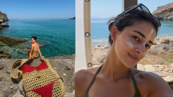 Ananya Panday Greece Tour photos and her Bikini Bag grabs fans attention Ananya Panday Greece Tour photos and her Bikini Bag grabs fans attention