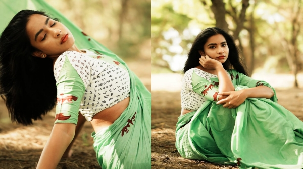 Bigg Boss Tamil 9 Fame Aurora Faces Backlash Over Bharathiyar Photo on Outfit Bigg Boss Tamil 9 Fame Aurora Faces Backlash Over Bharathiyar Photo on Outfit