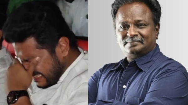 Blue Sattai Maran Trolls Minister Mohammed Parvez After Emotional Reaction To Vijay s Jana Nayagan
