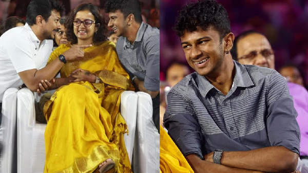 Inban Udhayanidhi Convocation photos Out Now MK Stalin and Udhayanidhi Stalin seems very happy