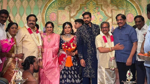 Producer Kannan Ravi Son engaged with DMK Ex MLA Duraimurugan Grand Daughter Producer Kannan Ravi Son engaged with DMK Ex MLA Duraimurugan Grand Daughter