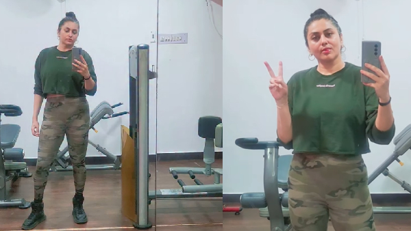 Actress Namitha Shares Intense Gym Workout Video Inspires Fans with Message on Self-Discipline Actress Namitha Shares Intense Gym Workout Video Inspires Fans with Message on Self-Discipline