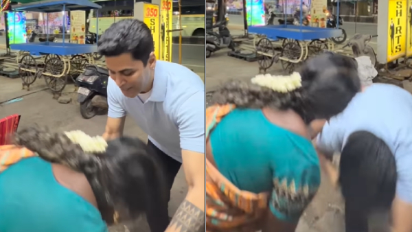 Viral Jersey Seller Lakshmi Ammal Meets Singer Krish Heartwarming Video Wins the Internet