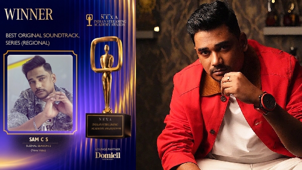 Suzhal 2 Earns NEXA Indian Streaming Academy Awards Sam CS Wins Best Original Soundtrack Regional Award Suzhal 2 Earns NEXA Indian Streaming Academy Awards Sam CS Wins Best Original Soundtrack Regional Award
