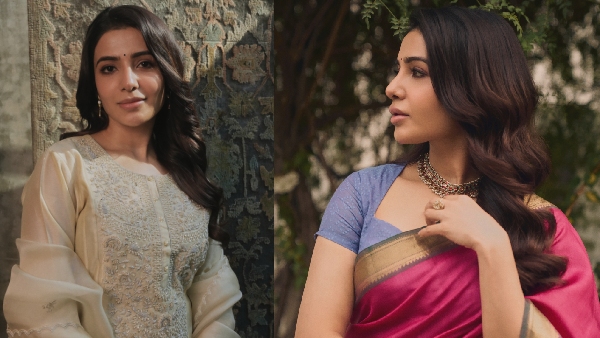 Pregnant Samantha Visits Temple With Husband Raj Nidimoru Adorable Photos Go Viral Pregnant Samantha Visits Temple With Husband Raj Nidimoru Adorable Photos Go Viral