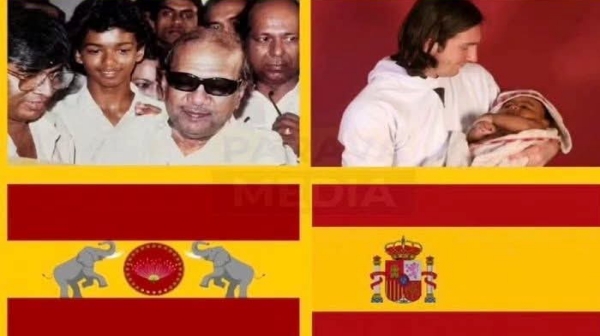 Spain s FIFA World Cup Win Sparks Comparisons With Vijay s TVK Flag on Social Medi Spain s FIFA World Cup Win Sparks Comparisons With Vijay s TVK Flag on Social Medi
