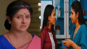 Brahmamudi March 23rd Episode: డబ్బున్న అమ్మాయిల వేటలో స్వరాజ్.. ఇందూని అవమానించిన రేఖ, భ్రమరాంబ