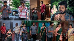 Gundeninda Gudigantalu April 13th Episode: రంగంలోకి బాలు.. మీనా సేఫ్ .. దీనేష్, గుణ పరార్.. ప్రభావతికి షాక్