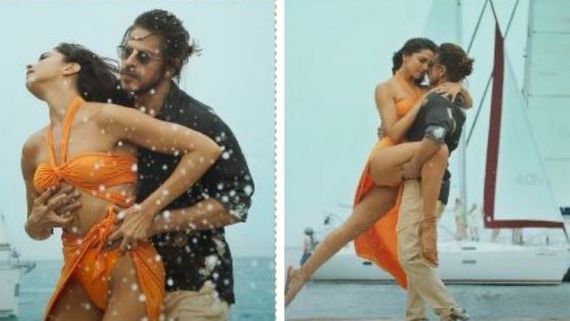     Besharam Song: దీపిక పదుకోన్ బికినీతో షారుక్ రొమాన్స్.. ఆ చోట హ్యాండ్ పెట్టేసి.. వామ్మో!