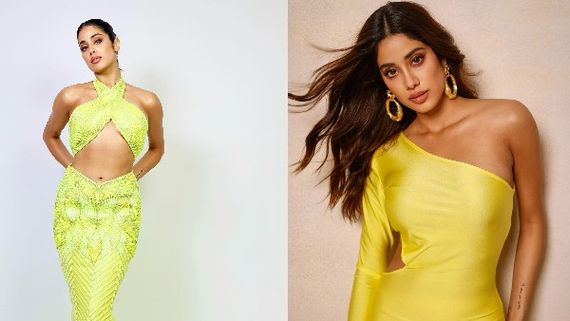Janhvi Kapoor: మరోసారి జాన్వీ కపూర్ హాట్ షో..  స్టన్ అయ్యే పోజులతో స్టిల్స్