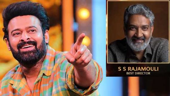 RRR nomination for Golden Globes జక్కన్నను చూస్తే గర్వంగా ఉంది..  రాజమౌళిపై ప్రభాస్ ప్రశంసల వర్షం