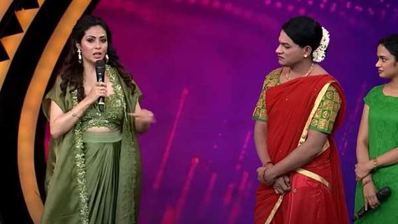 మెహబాబ్, శ్రీ సత్య, మెహబూబ్ సాండ్​విచ్ డ్యాన్స్.. బీబీ జోడీ షోలో రచ్చ