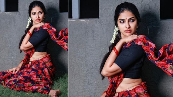 చీరలోనూ దివి వాద్యా హాట్ షో.. కొంగు జరిపి మరి అవే చూపిస్తూ కొంటెగా! వీడియో వైరల్