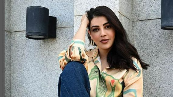 Kajal Aggarwal: ఉల్లిపొర లాంటి చీరలో కాజల్.. అసలైనవే చూపిస్తూ ఘాటుగా!