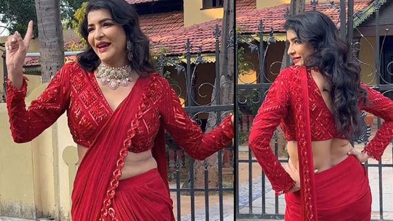 Manchu Lakshmi: సోషల్ మీడియా బ్లాస్ట్ అయ్యేలా మంచు లక్ష్మి  స్టిల్స్.. ఎద అందాలతో షాక్!