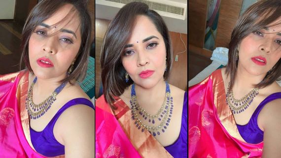  స్లీవ్‌లెస్ జాకెట్‌లో అనసూయ అరాచకం: అది లేకుండానే చూశాము.. ఏదో తేడాగా ఉందేంటి!