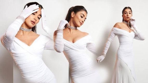 Pooja Hegde: దేవకన్యలా దర్శనమిచ్చిన పూజా హెగ్డే.. అసలైన అందాలు దాచట్లేదుగా! 