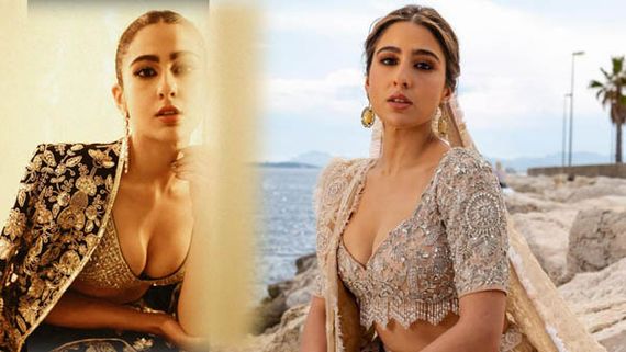Cannes 2023: ఉప్పొంగిన ఎద అందాలతో సారా షో.. మరీ ఇంత ఎక్స్‌పోజింగా!