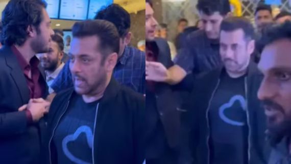 అమీర్‌ఖాన్‌ కొడుకైతే ఏంటీ.. లాగిపడేసిన సల్మాన్ సెక్యూరిటీ .. వీడియో వైరల్!