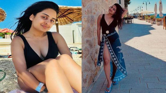 హద్దులు దాటేసిన దృశ్యం పాప... బీచ్ ఒడ్డున సోకులన్నీ కట్టకట్టి అరాచకం!