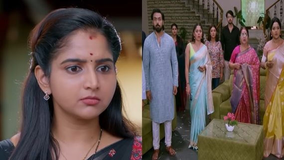 Brahmamudi October 15th Episode:  రుద్రాణికి కావ్య వార్నింగ్... రాజ్‌పై మహిళా సంఘాల్ని దించిన రుద్రాణి