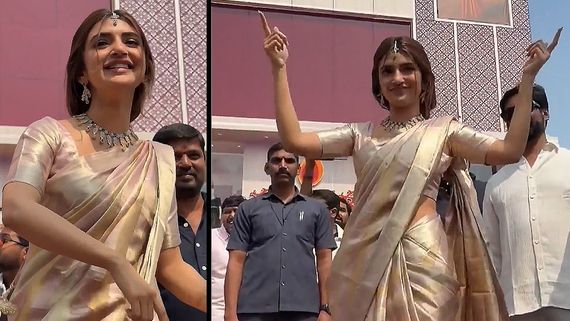 ఉస్తాద్ భగత్ సింగ్ పాటకు శ్రీలీల డ్యాన్స్ స్టెప్పులు.. దేఖ్‌లేంగే సాలా అంటూ వయ్యారంగా (Video)!