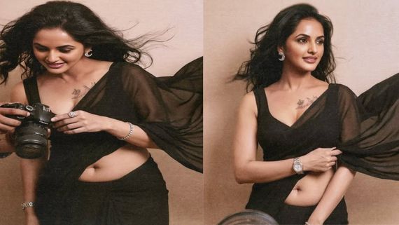 బ్లాక్ శారీలో పిచ్చెక్కిస్తోన్న జగతి మేడం.. అక్కడ టాటూ చూపిస్తూ జ్యోతిరాయ్ అరాచకం!