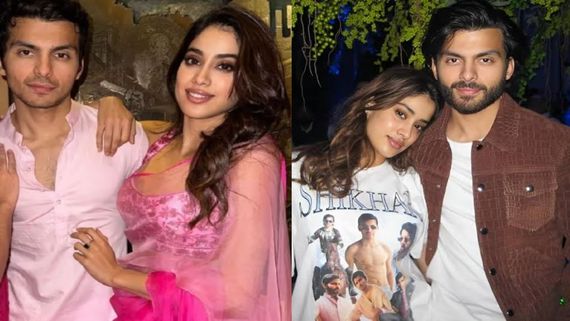 ప్రియుడిపై జాన్వీకపూర్ ప్రేమ.. అక్క పెళ్లిలో దొరికిపోయిన పెద్ది బ్యూటీ!