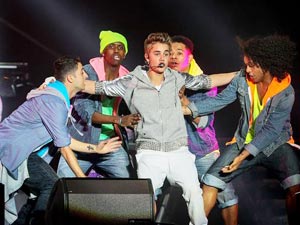 Singer Justin Bieber