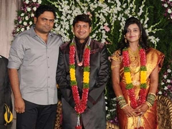 నిర్మాత పెళ్లి రిసెప్షన్ లో మెరిసిన మెగా హీరోలు(ఫోటోలు)