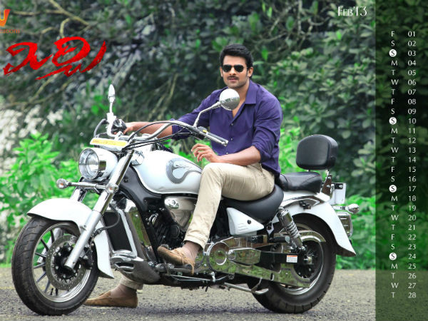 ప్రభాస్ న్యూ ఇయిర్ విషెష్ ఇలా ...(ఫోటో ఫీచర్)