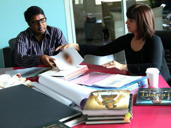 అనూష్క ‘రుద్రమ దేవి’వర్కింగ్ స్టిల్స్ (ఫోటోలు)