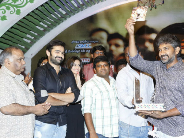 రాజమౌళి లాంచ్ చేసిన 'ఒంగోలు గిత్త' ఆడియో (ఫోటోలతో..)