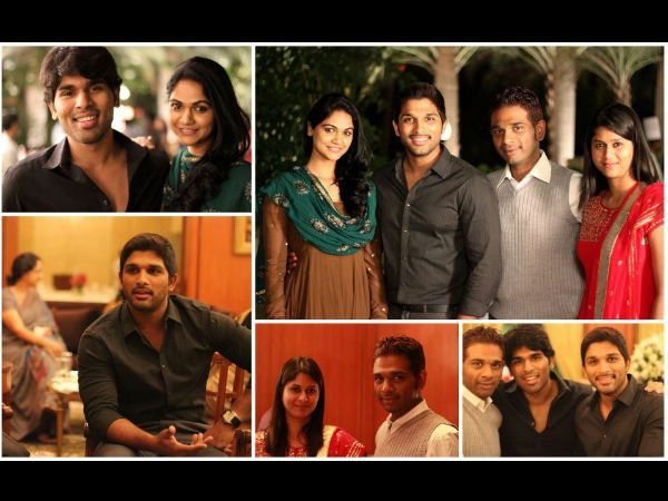 Allu Arjun family party Allu Arjun family party
