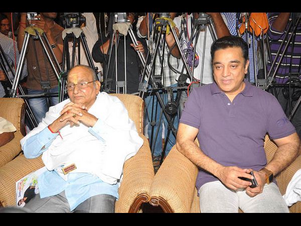 నాగార్జున, రాజమౌళి, త్రివిక్రమ్, ప్రభాస్ @ కమల్ ప్రెస్ మీట్