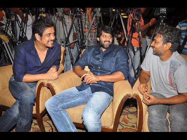 నాగార్జున, రాజమౌళి, త్రివిక్రమ్, ప్రభాస్ @ కమల్ ప్రెస్ మీట్