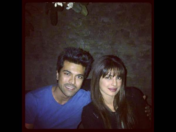 'జంజీర్' సెట్ పై రామ్ చరణ్ సాహసం (లీకైన ఫోటోలు)