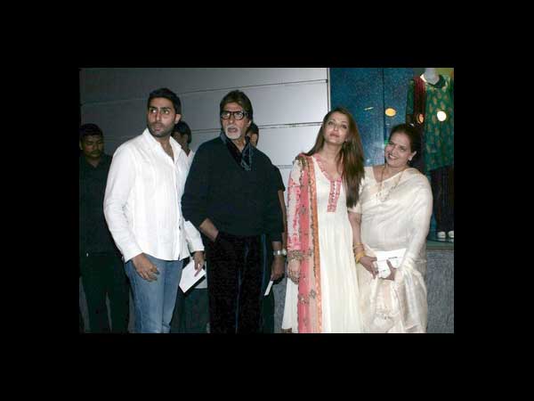 అరుదైన చిత్రాలు: ఇద్దరు బచ్చన్స్‌తో ఐష్