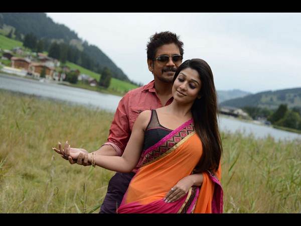 హీటెక్కిస్తున్న నయనతార-నాగార్జున రొమాన్స్ (ఫోటోలు)