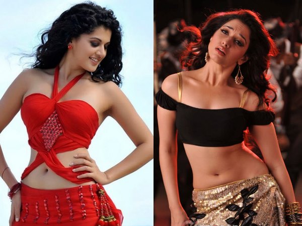 ఆరేసుకున్న తాప్సీ...జారేసుకున్న తమన్నా ( హాట్ ఫోటో ఫీచర్)