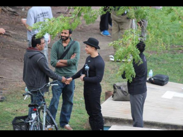 ఫోటోలు : అమీర్- కత్రినా డేంజరస్ స్టంట్స్