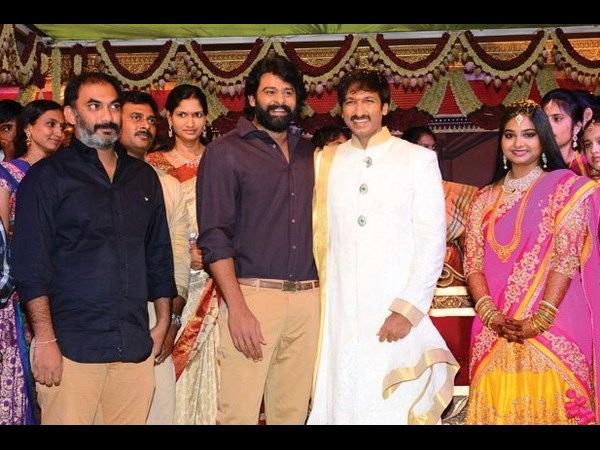 గోపీచంద్‌ వివాహం-హాజరైన ప్రముఖులు(ఫోటోలు)-1