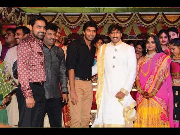 గోపీచంద్‌ వివాహం-హాజరైన ప్రముఖులు(ఫోటోలు)-1