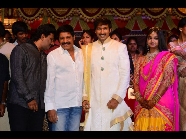 గోపీచంద్‌ వివాహం-హాజరైన ప్రముఖులు(ఫోటోలు)-1