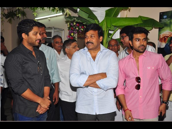 రామ్ చరణ్-కొరటాల శివ చిత్రం ప్రారంభం(ఫోటోలు)